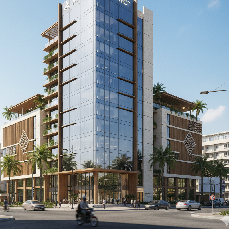 Bureaux modernes ASWOT à Porto-Novo