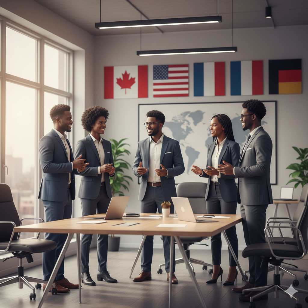 Équipe ASWOT professionnelle et internationale